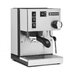 Silver lever coffee machine for the home Rancilio Silvia E.