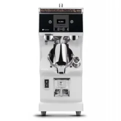 Valge espresso kohviveski Victoria Arduino Mythos MYONE taimeri-sekundiga. Valge espresso kohviveski Victoria Arduino Mythos MYONE taimeri-sekundiga.