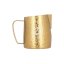Milk frothing pitcher Barista Space Ice Grain Gold 450 ml.