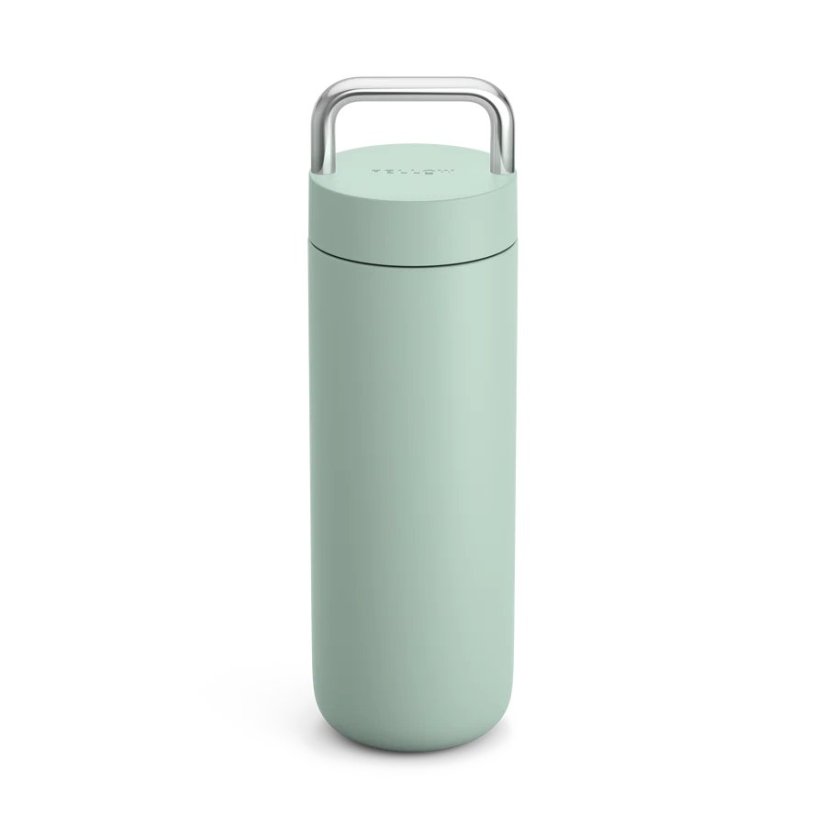 Tasse de voyage pratique Fellow Carter Carry au design menthe.