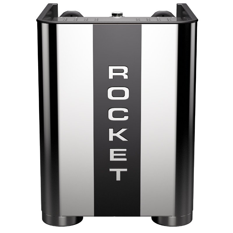 Espressor manual Rocket Espresso Appartamento TCA negru, văzut din spate.