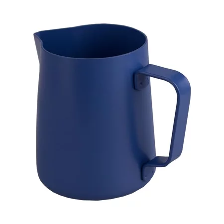 Rhinowares Teflonová konvička na mléko 360 ml modrá
