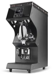 Espresso coffee grinder Victoria Arduino Mythos MY85 in black with a power of 650 W.