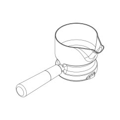 Replacement portafilter for espresso coffee machine 9Barista.