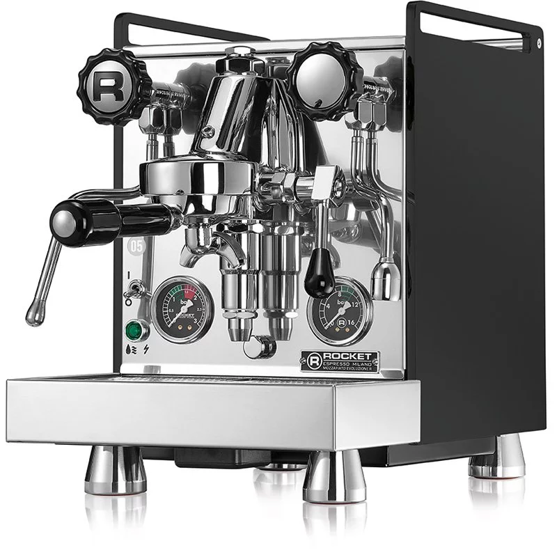 Rocket Espresso Mozzafiato Cronometro R black - lever coffee machine