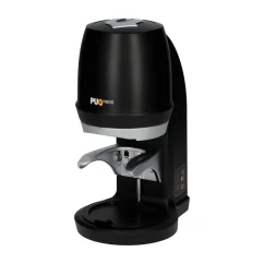 Pressino automatico Puqpress Q2 con diametro di 58,3 mm, adatto per macchine da caffè Lelit Kate PL82T.