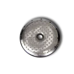 Doccia Rancilio con centro incassato per la macchina da caffè Silvia. Doccia Rancilio con centro incassato per la macchina da caffè Silvia.