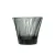 Black espresso glass Loveramics Twisted with a capacity of 70 ml, made of glass.