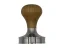 Hand tamper Heavy T. Oak 58.5 mm, compatible with Rocket Espresso coffee machines.