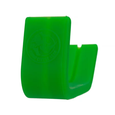 Poignée en silicone verte Rhinowares destinée à une jarre à lait de 600 ml.