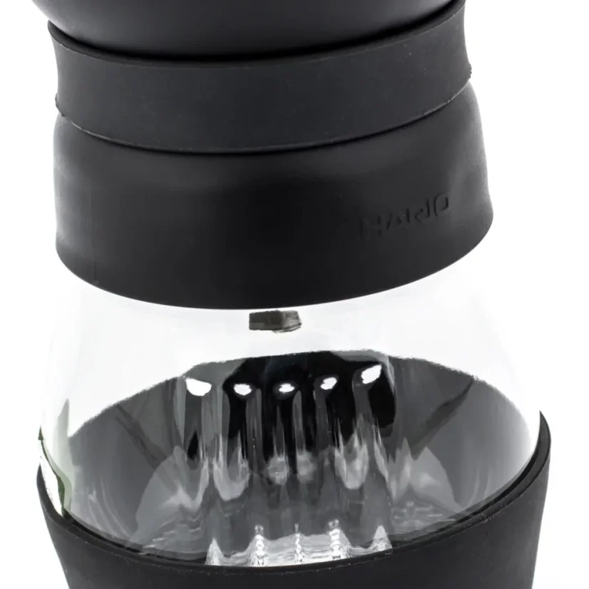 Glass jar for Hario Skerton Pro manual coffee grinder.
