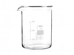 Főzőpohár alacsony 400ml Anyag : Üveg