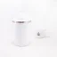Weißer wiederverwendbarer Thermobecher Asobu Cafe Compact mit einem Volumen von 380 ml, ideal für Reisen.