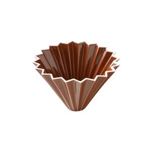 Dripper céramique Origami S marron - dripper en porcelaine japonais