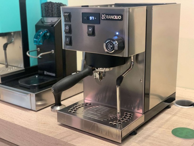 Rancilio Silvia PRO Hebelkaffeemaschine - Home Hebelkaffeemaschinen: Funktionen der Kaffeemaschine : manuelle Reinigung