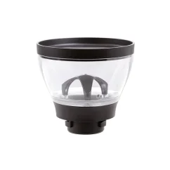 Transparent mini hopper for Mahlkonig E65S and E80 grinders. Transparent mini hopper for Mahlkonig E65S and E80 grinders.