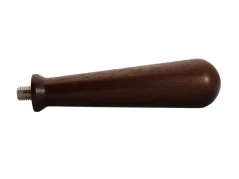 Herrportafilterhandtag från Heavy Tamper, tillverkat av Wenge-trä med M12-gänga.