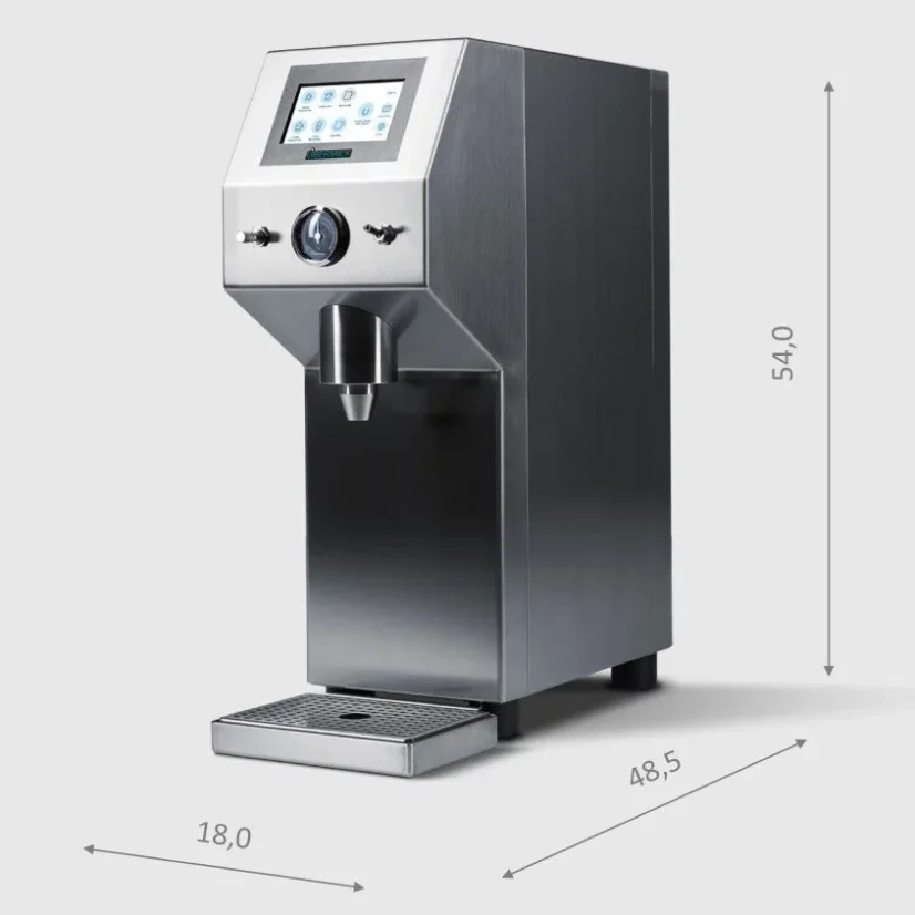 Professioneller Milchaufschäumer für Latte Art Übermilk One Top