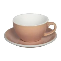 Loveramics Egg - Cappuccino 200 ml Cup and Saucer - Rose