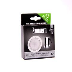 Pakking en filter van Bialetti voor mokapot, geschikt voor model Bialetti Kitty. Pakking en filter van Bialetti voor mokapot, geschikt voor model Bialetti Kitty.