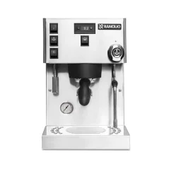 Rancilio Silvia Pro X for home coffee preparation.