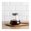 La carafe V60 Range Server de 800 ml est une carafe à café transparente, idéale pour préparer et servir vos boissons préférées.