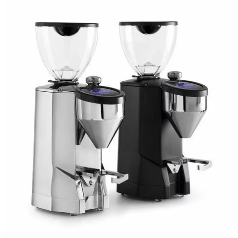Variants of the Rocket Espresso SUPER FAUSTO grinder - chrome and black