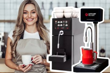 Latte Art Factory: Wéi automatiséieren ech an engem Café?