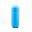 Blaue Asobu Orb Thermoskanne mit einem Volumen von 420 ml, ideal für unterwegs.