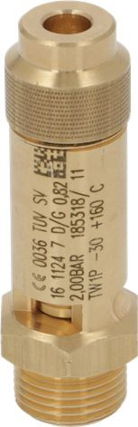 Kazánszelep ø 3/8"M 2,0 bar CE-PED 1515031