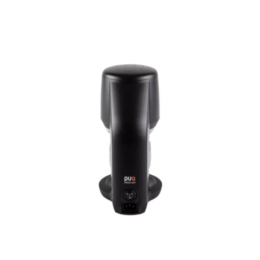 Tamper automatique Puqpress Mini en couleur noire.