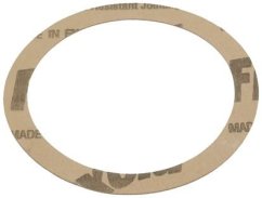 Paper gasket (spacer ring) measuring 70x57x0.8 mm, compatible with coffee machines.