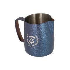 Frothing pitcher Barista Space Ice Grain Blue 450 ml.