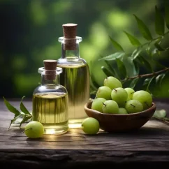 Esenciálny olej Amla v 10 ml balení, ideálny na starostlivosť o vlasy.