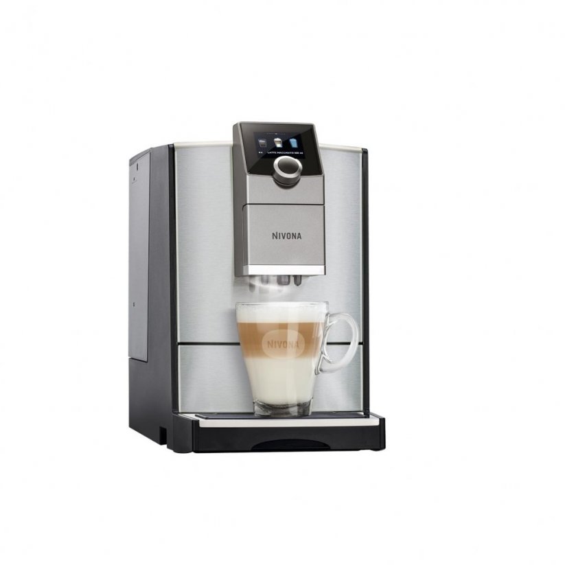 Nivona NICR 799 machine à café domestique automatique avec corps avant en acier inoxydable
