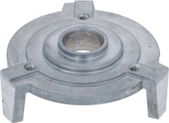 Ënneschten Halter fir Mielsteng AZKOYEN, aus engem anere Wénkel, mat der Metallkonsol a Montagebohrungen.