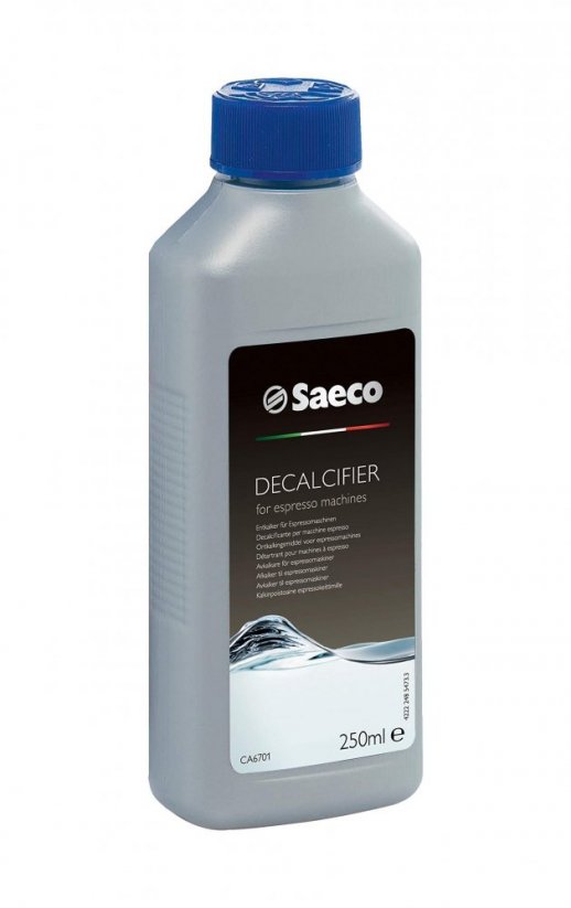 Saeco ontkalker 250ml hoe maak je een hendel koffiemachine schoon?
