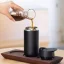 Black Fellow Carter Move Mug with a capacity of 355 ml and double-wall insulation keeps beverages warm for longer. Black Fellow Carter Move Mug with a capacity of 355 ml and double-wall insulation keeps beverages warm for longer.