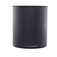 AirScape recipiente para café 1 kg negro mate - acero inoxidable hermético al aire