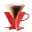 Hario sada V60-01 Pour Over Kit keramický červený