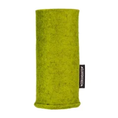 Comandante C40 Felt Sleeve case in pistachio color, ideal for protecting a manual grinder.