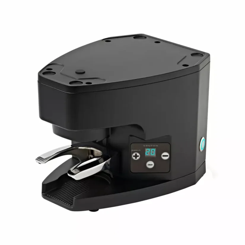 Le tasse à café automatique Eureka Atom en noir élégant est l'assistant parfait pour préparer un espresso parfait.
