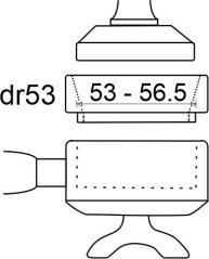 Anneau de dosage JoeFrex 53 mm