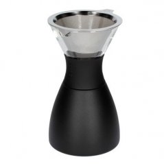 Asobu Pour Over PO300 hordozható kávéfőző fekete 1l