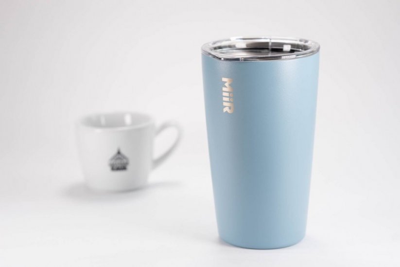 Miir Tumbler Home 350 ml with cup of Spa Coffee