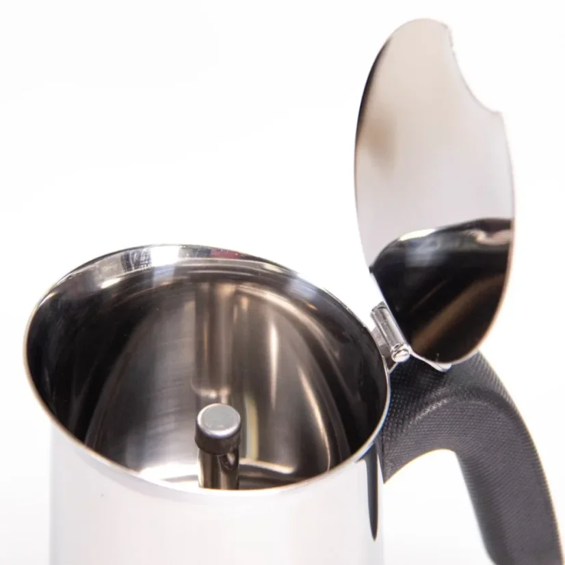 Vue détaillée de dessus de la cafetière Bialetti New Venus.
