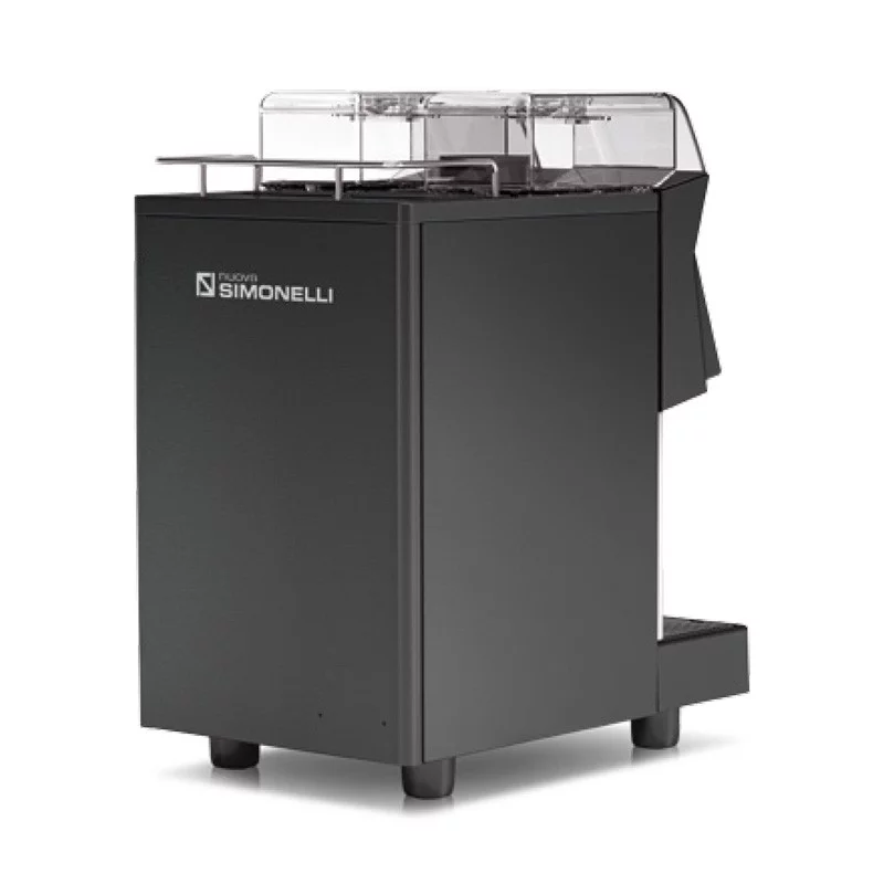 Professional automatic espresso machine Nuova Simonelli Prontobar Touch in elegant black color.