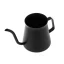 Top view of a black Hario Kasuya Mini Drip kettle with a capacity of 300ml.