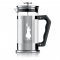 Front view of the Bialetti French Press Preziosa with a capacity of 350 ml.
