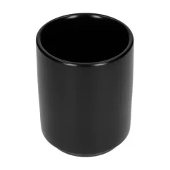 Tasse noire Fellow Monty Latte Cup d'une contenance de 325 ml, idéale pour les amateurs de café latte.